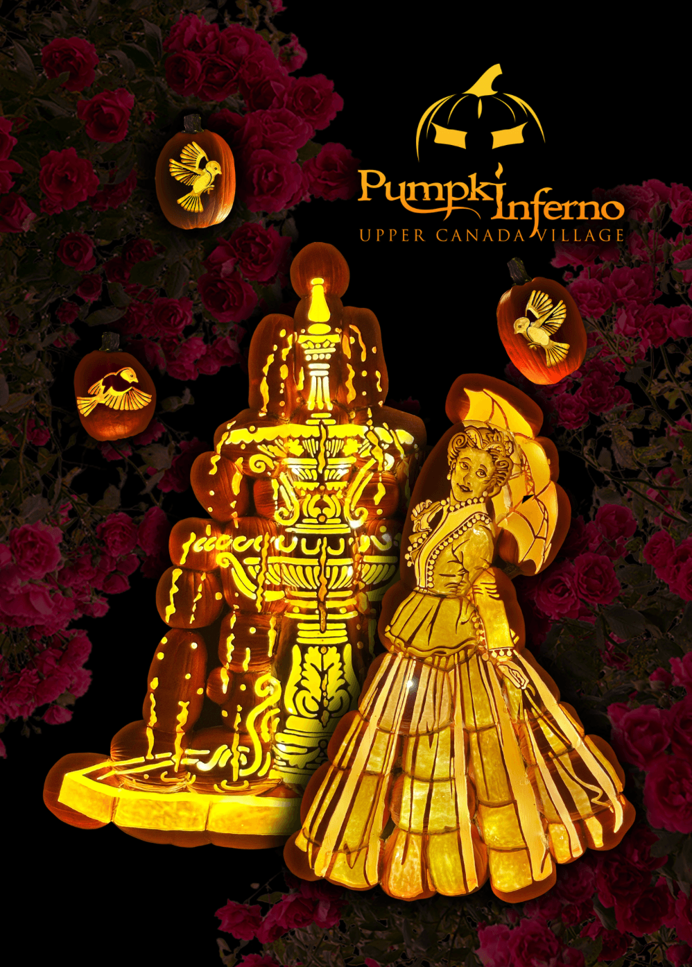 PumpkInferno at Upper Canada Village