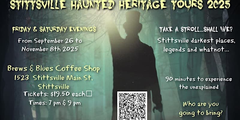 Stittsville Haunted Heritage Tours 2025