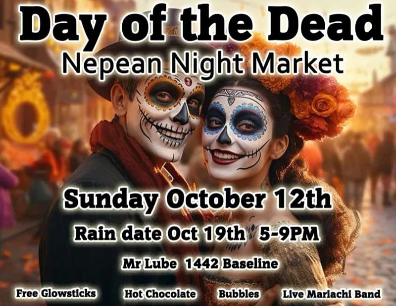 Day of the Dead at Nepean Night Market