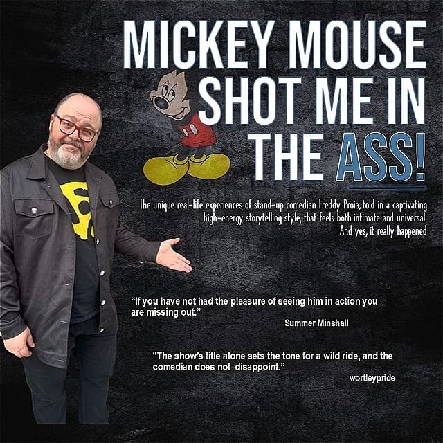 Mickey Mouse Shot Me In The Ass
